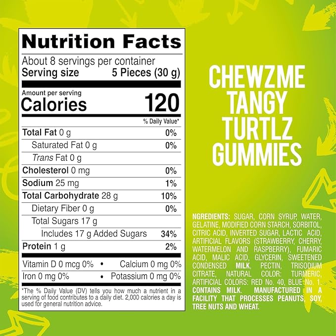 TANGY TURTLZ GUMMIES