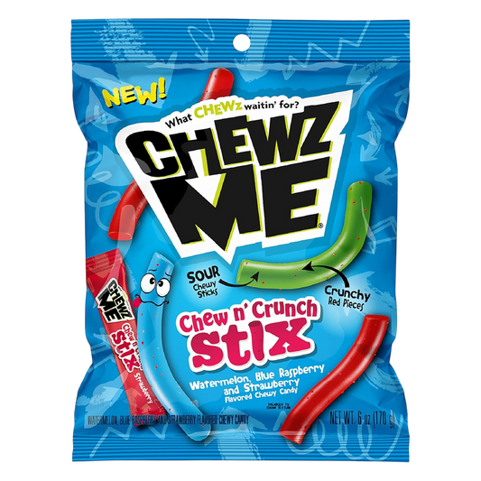 ChewzMe Chew N' Crunch Stix