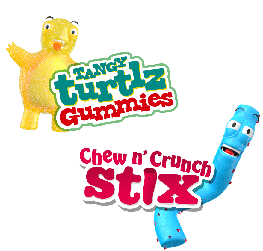 Turtlz and Stix Characters and logos