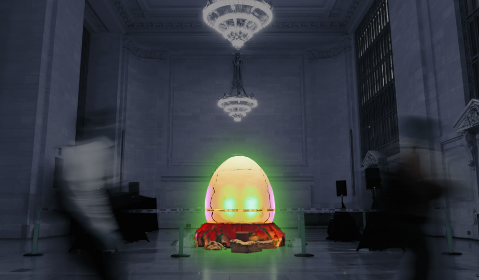 ChewzMe egg grand central station nyc