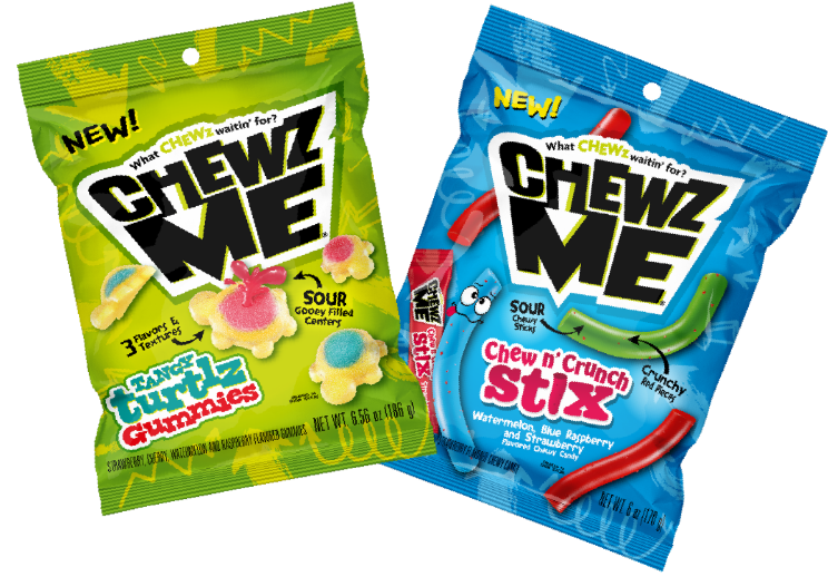 ChewzMe  Tangy Turtlz and Chew n' Crunch stix