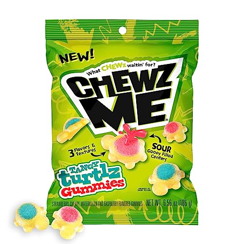 ChewzMe - Tangy Turtlz Gummies. (6.56 oz bag) (Individual Pack)